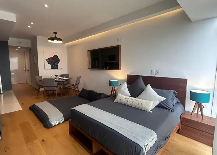 Apartamento Urban Getaway Loft, Pool And Gym In Roma México DF